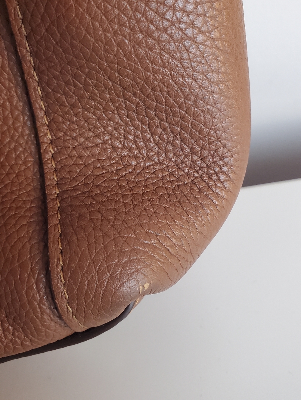 Coach Tan Leather Shoulder Bag - Picture 16 of 16